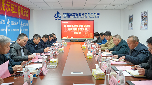 廢舊鋰電池預(yù)處理示范工程通過中國有色金屬工業(yè)協(xié)會性能標定 (3).jpg 廢舊鋰電池預(yù)處理示范工程通過中國有色金屬工業(yè)協(xié)會性能標定 (3).jpg